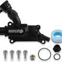 Upper Coolant Housing Straight Inlet with Integrated Filler Neck for Honda K24 K20Z3
