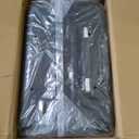 Lightweight Luggage with Spinner Wheels & YKK Zipper, Hard Shell 3-Piece Suitcase ABS+PC Hardside Luggage Set with TSA Lock for Men Travel, Black (20+24+28 inch)