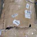 Bookshelf, 82.7" Double Wide 6 Tier Industrial Wooden Bookcase Large Wall Etagere Rustic Vintage Tall Book Shelf with Metal Frame Open Storage Rack for Living Room Home Office