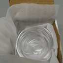 Iyulania 8.5 oz Clear Glass Bowl, Small Prep Bowls for Prepping Ingredients, Dishwasher and Microwave Safe, Stackable, Set of 6