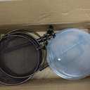 Balcony & Porch Deck Railing Bird Feeder - 3 Tray, Bath Spa, Great for Attracting Wild Bird
