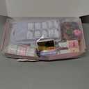 Beginners Nail Kit Acrylic Set: Professional Ultra-fine Acrylic Powder Kit with Everything - Starter Set with 600 Nail Tips Glitter Powder Nail Glue & Remover - Nail Art Supplies for DIY Home Salon