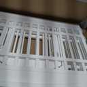 IRIS USA Dog Playpen 24" 4-Panel Dog Playpen with Door, 35 x 35 x 24, Puppy Playpen, Dog Play Pen Indoors, Pet Fence, Puppies/Small Dogs, White