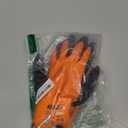 Kebada T1 Waterproof Winter Work Gloves for Men and Women,Insulated Work Gloves for Men Cold Weather,Warm Freezer Gloves XXL (Orange)