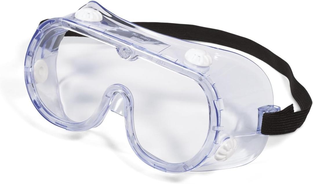 3M TEKK Protection Chemical Splash/Impact Goggle, 2-Pack