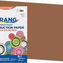 Prang (Formerly SunWorks) Construction Paper, Brown, 12" x 18", 50 Sheets