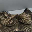 AOMEI Women's Luxury Metallic One Shoulder Sleeveless Elegant Pleated Long Dress (XX-Large, Gold)