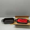 10x5 Cast Iron Loaf Pan with Lid - 2 in 1 Bread Pans for Baking Homemade Sourdough Bread