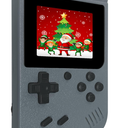 Retro Handheld Game, 3.0 inch LCD Screen Portable Gaming, 1020mAh Rechargeable Battery, Mini Electronic Gaming Player Xmas Birthday (Grey)