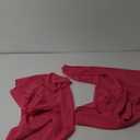 100/30" ShinyBeauty Hot Pink Chiffon Curtain 2 Panels Window Voile Tulle Backdrop 84 Inch Blackout Sheer Rod Pocket Elegant Curtains