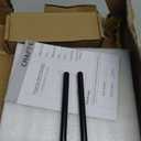 8pcs Wall Shelf Brackets Heavy Duty Floating Shelf Bracket Hidden,Invisible Black Shelving Brackets Decorative Floating Shelf Hardware Heavy Duty,Metal Shelf Support Bracket (6 inch-8pcs)