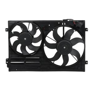 munirater Radiator Cooling Fan Replacement for Jetta 2005-2008/2014-2015 Replacement for A3 CC Beetle Passat