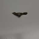 GIB Small Bird Statue for Home Decor, Solid Antique Brass Magpie Bird Figurine, Decorative Birds Ornaments, Gold Decor for Living Room Table, Bedroom, Office Desktop