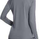 baleaf Women's Soft Athletic T-Shirt (Gray)