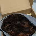 Curly Wigs for Black Women Soft Honey Blonde Short Curly Wig with Bangs Afro Loose Curls Wig for African American Women (1B/30)