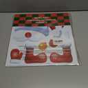 2 x Refrigerator Magnets Christmas Decorations Santa: 18PCS Gingerbread Tree Magnets for Kid (Non-reflective)