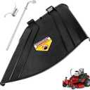 AMTHKNO 137-7046 Deflector Chute for Toro Exmark Quest Time-Cutter E-Series 42" Mower 75742W 74705 75742TA 75748 75749 SW4200 ZS4200S 75742 74665 74667 74677 74711, Inclusion Mounting Hardware