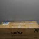 VOFiTNY Inflatable Gymnastics Air mat Tumbling Track with Air Barrel Octagon Mat with Pump for Home/Gym (Mat 10'Lx3.3'W Roller 3.3'Lx2'D, Pink/Mint+Roller)