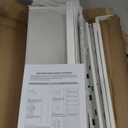 Pantry Door Organizers and Storage, 8-Tier Large Metal Heavy-Duty Frame Over the Door Spice Rack, 2 in 1 Wall-Mounted or Hanging shelf for Kitchen, Bathroom, Laundry Room, Bedroom, Closet &Nursery (White)