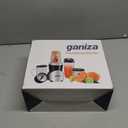 Ganiza Smoothie Blender, Blender for Shakes and Smoothies, 15-Piece Personal Blender and Grinder Combo for Kitchen, Smoothies Maker with 4 BPA-Free Portable Blender Cup, Nutritious Recipe, MAX 900W