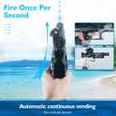 Electric Water ToyGun for Kids Ages 8-12-Automatic Water ToyGun-Automatic High Power,Beach Toys for Summer Outdoor Fun,Perfect Pool and Water Guns Play (Black*2)