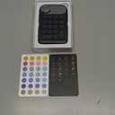 HUION Keydial Mini Bluetooth Programmable Keypad with Dial 5 Keys Anti-ghosting 18 Customized Keys, Wireless Shortcut Keyboard for Drawing Tablet, PC, MacBook, Surface Pro, Laptops