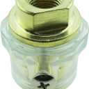 TAODAN 1/4 Inch NPT Automatic Mini In Line Oiler Air Compressor Oil Lubricator for Universal Air Tool Inlet Connector