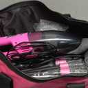 AUTODECO Car Cleaning Kit, Car Vacuum Interior Detailing Cleaner Kit with High Power Handheld Vacuum, Brush Set, Windshield Tool, Duster, Towels, Complete Car Care Tools for Women (Pink)