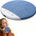 Pillow Speaker for Sleeping, Ultra-Thin Bluetooth Sleep Speaker Under Pillow for Side Sleepers, 7-Day Battery Life, Private Bedtime Audio with Auto-Off Timer, Blue
