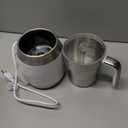 Maestri House Milk Frother, Variable Temp and Froth Thickness DualFro 600 Milk Frother Steamer, 21OZ Smart Touch Control Milk Warmer, Dishwasher Safe, Memory Function for Latte&Hot Chocolate (White)