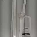 ChrisDowa Cordless Blackout Roller Shades for Windows, Striped Free-Stop Window Blinds with Privacy, Thermal Insulated Window Shades for Home, Office and Door. White, 20" W x 72" H