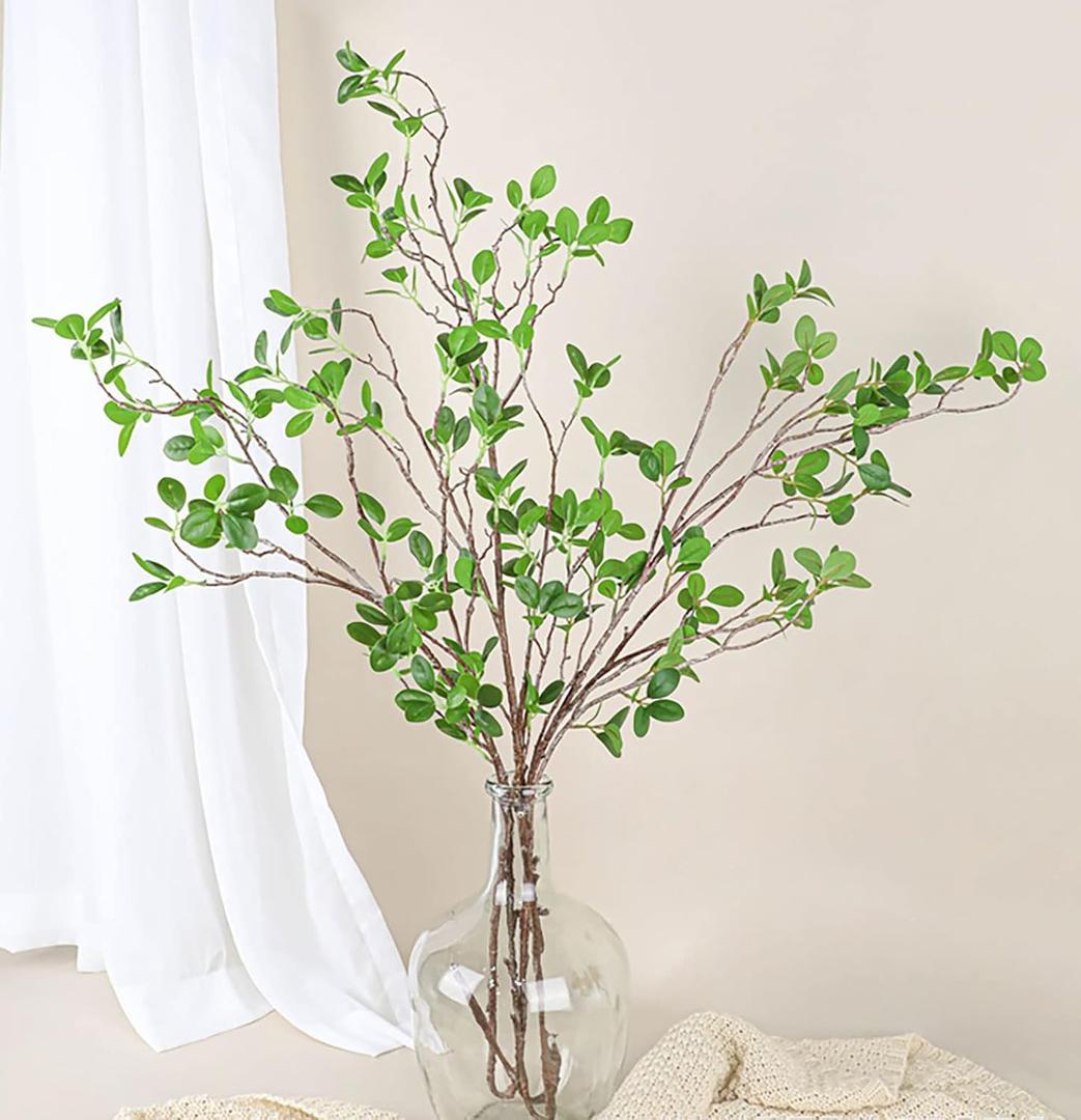 Artificial Eucalytus Green Branches 2 Pack