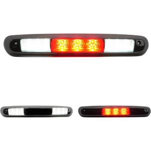 SUPAREE LED Third Brake Light Fit for 2007-2013 Sierra/Silverado 1500 2500 3500, 2014 Sierra/Silverado 2500 3500 Classic Model 3rd Brake Light Assembly Roof White Cargo Light Red High Mount Lamp