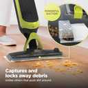 Shark VACMOP Cordless Vacuum & Spray Mop, Gray, VM180, Gray - 2 Pads
