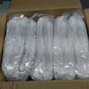 VEVOR 50 Pcs White Chair Covers Polyester Spandex Chair Cover Stretch Slipcovers for Wedding Party Dining Banquet Flat-Front Chair Covers