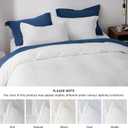 Bedsure White Duvet Cover Queen Size - Soft Double Brushed Bedding Set for Kids & Adults, Zipper Closure, 3 Pieces, Includes 1 Duvet Cover (90"x90") & 2 Pillow Shams, NO Comforter