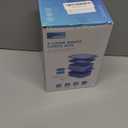 Adults Bento Lunch Box Set with Thermo Bag, 74oz Stackable Leak-proof 3-tiers Bento Box, Built-in Utensil and Sauce Container for Work, School, Dining Out (Green)