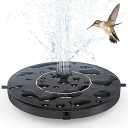 Solar Fountain Water Pump for Bird Bath, Floating Solar Powered Water Fountain Pump for Bird Bath, Garden, Pond, Pool, Outdoor (1.4W)