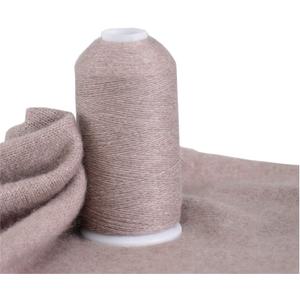 100% Cashmere Yarn, 100g Mongolian Luxuriously Soft Pure Cashmere Hand Knitting Cone Yarn for Knitting Crocheting (Camel)