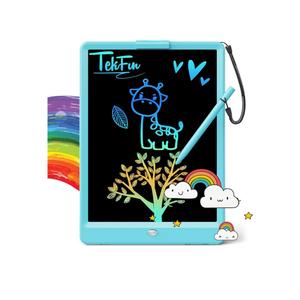 TEKFUN LCD Writing Tablet for Kids, 10-inch Coloring Drawing Pad, Mess Free Doodle Board, Easter Gifts for Boys and Toddlers, Toys for 3 4 5 6 7 8 Year Old Girls(Blue)