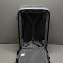 MILADA Carry On Luggage 22x14x9 Airline Approved With Wheels 20 inch Carry On Bag Hard Case Luggage TSA Approved Carry On Suitcase Rolling Luggage For Women Men, Grey
