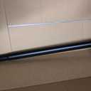Heavy Duty Tension Pole with Suction Base & One-Click Extension, 1.26in Steel Clothes Rail & Curtain Rod 30-45in, No Drill Telescopic Pole, 187lb Support, Multi-Purpose for Drying, Bathroom, Wardrobe