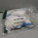 Doc Miller TED Hose Thigh High Anti Embolism Stockings for Women & Men, Hospital Style Surgical Stockings, Plus Size White Compression Socks 15-20mmHg, Support Hose with Inspection Hole