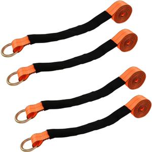 Pro Series Orange Car Rim Tie Down Set 2 Inch x 144 Inch 4 Straps 3,300 lbs Safe Working Load (Does not apply) Pro Series Orange Car Rim Tie Down Set 2 Inch x 144 Inch 4 Straps 3,300 lbs Safe Working Load (Does not apply)