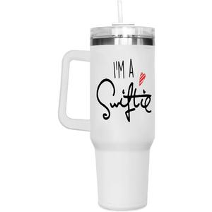 Music Lover Gifts for Women Wife Girls Friends Sister, Singer Fans Merch Gifts, Christmas Birthday Gifts for Her,40 oz Tumbler with Handle Straw