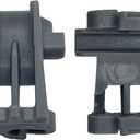MEG64438801 Dishwasher Rack Fixing Clip for LG Replacement Parts - Compatible with AP6237065, 4512016, PS12081829 - Lower Rack Holder for Tines Alignment (2 Pcs)