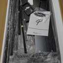 PRAISUN 63 Inch L Shaped Desk with Power Outlets and USB-C Port, Computer Corner Home Office Desk with File Fabric Drawers and Movable Monitor Stand, Larger Storage, Gaming, Writing, Work, Black