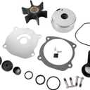 Water Pump Impeller Repair Kit 5001594 for Johnson Evinrude OMC Outboard 75 85 90 115 120 130 135 140 150 175 200 225 235 250 300 HP V4 V6 V8 Replace 434421 Sierra 18-3392