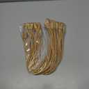 Zhengmy 16 Pcs 20 Inches Christmas Garland Ties Christmas Decorative Twist Ties for Banister Reusable and Flexible Twist for Xmas Home Decorations Holiday Craft Wrapping (Gold)