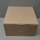 UNIQOOO Clear Acrylic Card Box w/Slot, Thick DIY Wedding Box Blank White Print, Large 10x10x5.5 in, for Reception Decoration Fundraiser Money Box Election Ballot Graduation Keepsake Party Favor